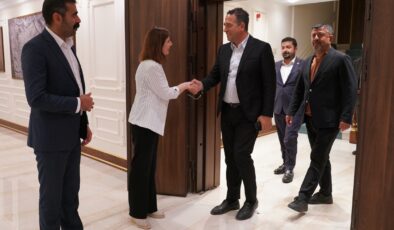 CHP heyetinden Belediye’ye ziyaret