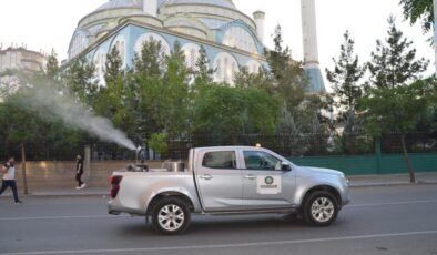 Diyarbakır’da aralıksız ilaçlama çalışmaları sürüyor
