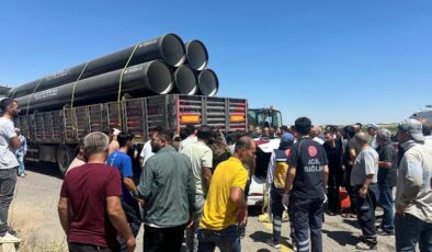 Diyarbakır’da korkunç kaza: Sürücü öldü