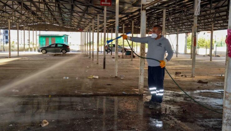Diyarbakır’da kurban yerleri temizleniyor
