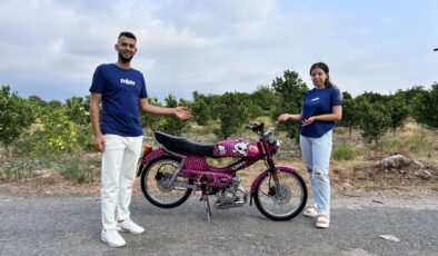 Düğünde motosiklet sürprizi