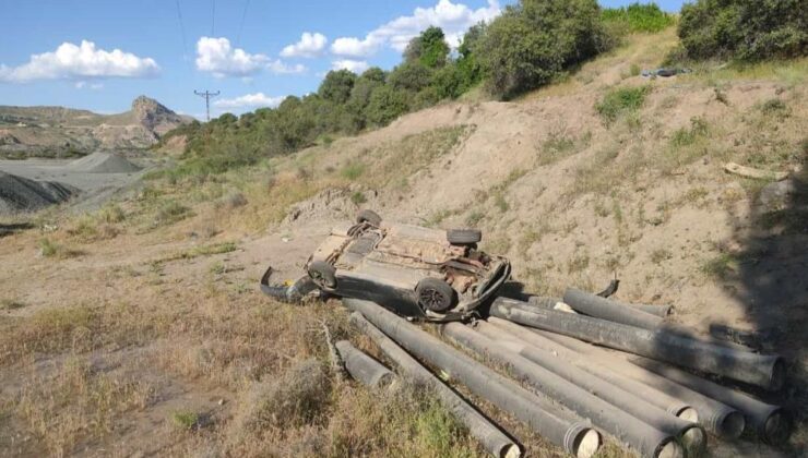 Elazığ’da otomobil kazası: 1 ölü, 6 yaralı