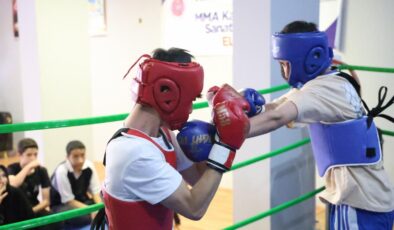 Elazığlı sporcu, çocukları spora yönlendiriyor