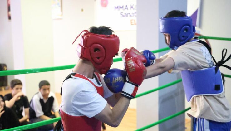 Elazığlı sporcu, çocukları spora yönlendiriyor