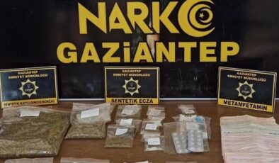 Gaziantep’te uyuşturucu operasyonu