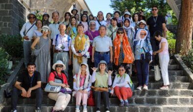 Hong Kong’dan Diyarbakır’a turist kafilesi geldi
