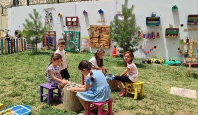 Kahramanmaraş’ta açık hava sınıfı açıldı