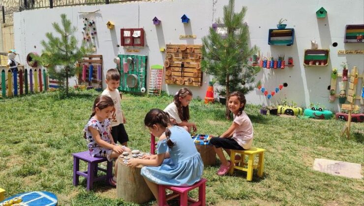 Kahramanmaraş’ta açık hava sınıfı açıldı