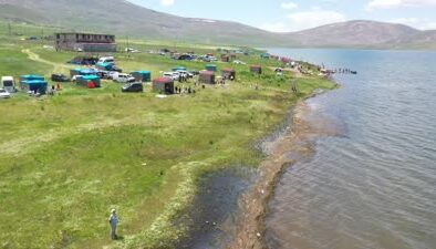 2 bin 241 rakımlı Balık Gölü’nde turizm sezonu açıldı
