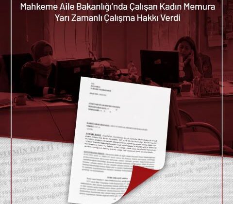 Mahkemeden memura yarı zamanlı çalışma hakkı