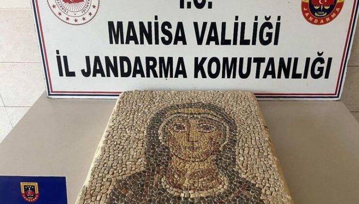 Mozaik, müzeye teslim edildi