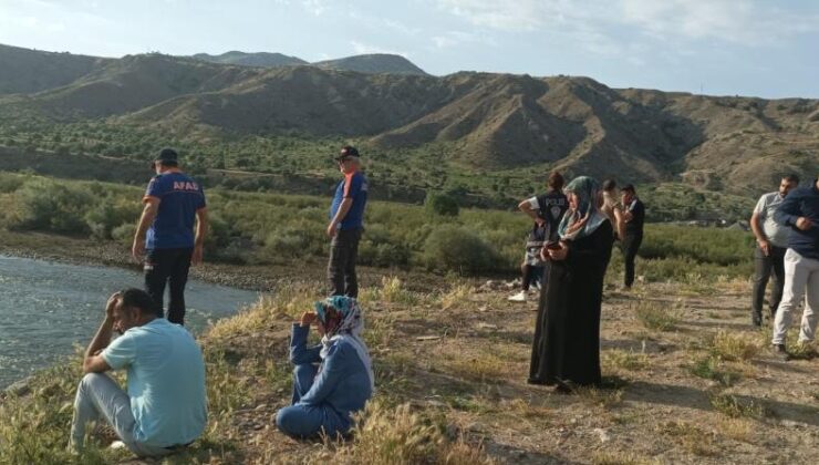 Murat nehri’nde kaybolan çocuğu arama çalışmaları sürüyor
