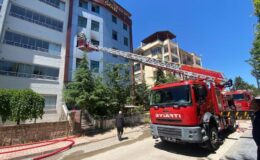 Pansiyonda, yangın, dumandan etkilenenler kurtarıldı