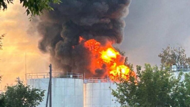 Rusya’da iki petrol rafinerisine dron saldırısı