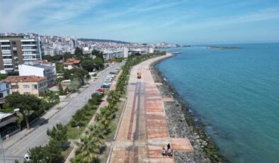 Samsun’da Karadeniz’in en soğuk deniz suyu