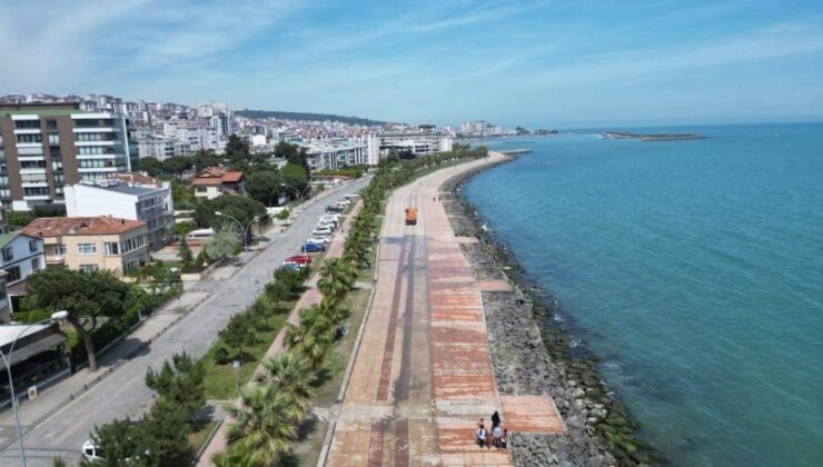 Samsun’da Karadeniz’in en soğuk deniz suyu