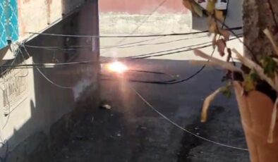 Şanlıurfa’da elektrik kablosu patladı