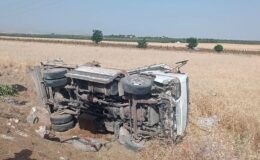 Şanlıurfa’da trafik kazası: 1 ölü, 2 yaralı