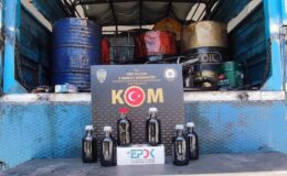Siirt’te bin 660 litre kaçak akaryakıt yakalandı