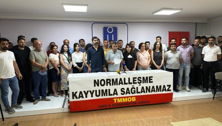TMMOB, iktidarı kayyım uygulamalarından vazgeçmeye çağırdı