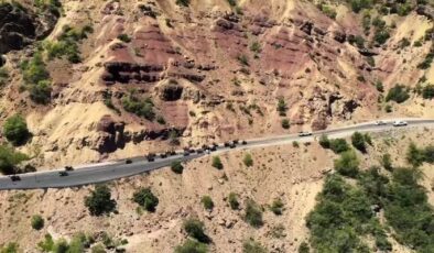 Motosikletçiler Tunceli’ye hayran kaldı
