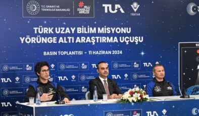 Türkiye’nin 2. Astronotu yeniden dünyaya geldi