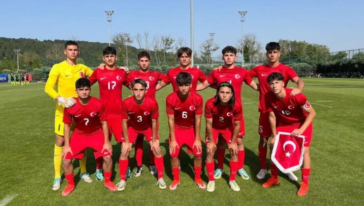 U16 Milli Takım, İsviçre’yi 4-3 mağlup etti