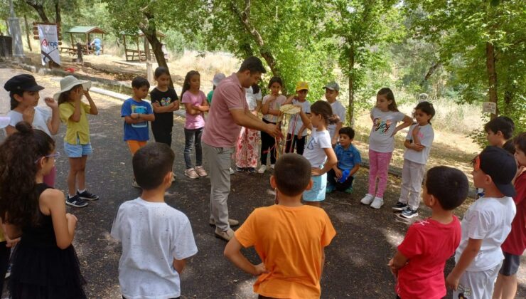 Diyarbakırlı öğrenciler doğayla iç içe eğitim aldı