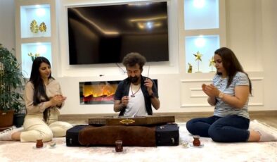 Yüksekova’da santur ile İranlı misafirlere sürpriz
