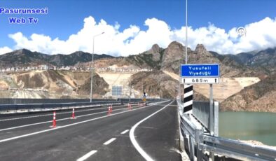 Yusufeli viyadüğü hizmete açıldı