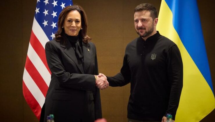 Zelenskiy ile Harris görüşmesinde 1,5 milyar dolar yardımı