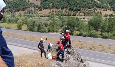 İtfaiye ekiplerine dağcılık eğitimi verildi