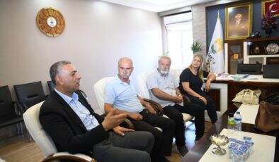 Bismil Belediyesine destek ziyareti