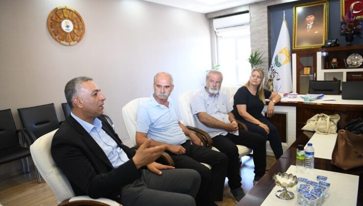 Bismil Belediyesine destek ziyareti