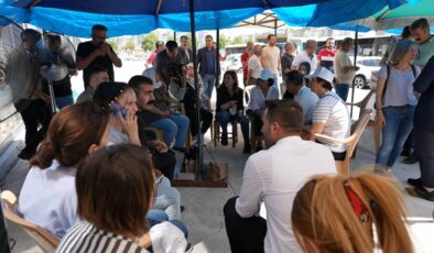 Eş Başkanlar aileleri yalnız bırakmadı