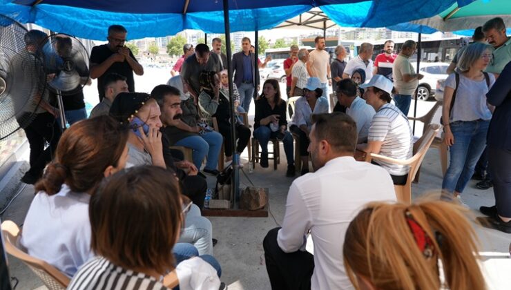 Eş Başkanlar aileleri yalnız bırakmadı