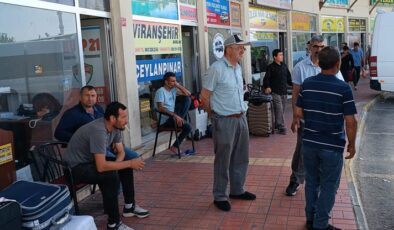 Diyarbakır ilçe otogarında bayram tatili yoğunluğu