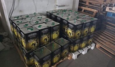 Adıyaman’da sahte zeytinyağı operasyonu