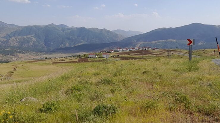 Şenyayla bölgesine yazlık evler kuruldu