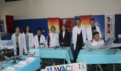 Şırnak’ta öğrenciler Havacılık ve Uzay Teknolojileri Proje Şenliği’nde buluştu