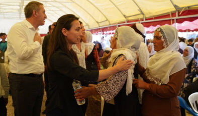 Hatimoğulları ve Bakırhan’dan anız yangınında ölenlerin ailelerine taziye ziyareti