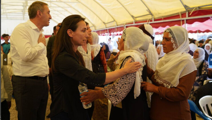 Hatimoğulları ve Bakırhan’dan anız yangınında ölenlerin ailelerine taziye ziyareti