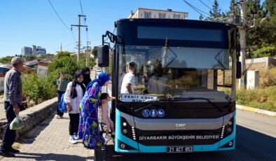 Diyarbakır’da ücretsiz ring seferleri başladı