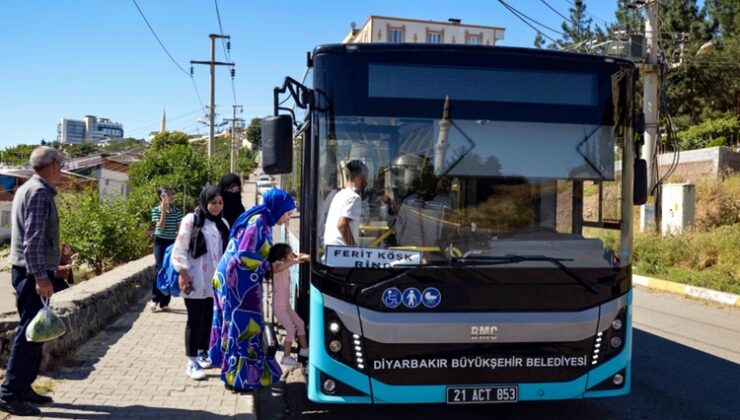 Diyarbakır’da ücretsiz ring seferleri başladı