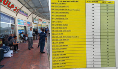 İlçe minibüs tarifeleri de zamdan nasibini aldı