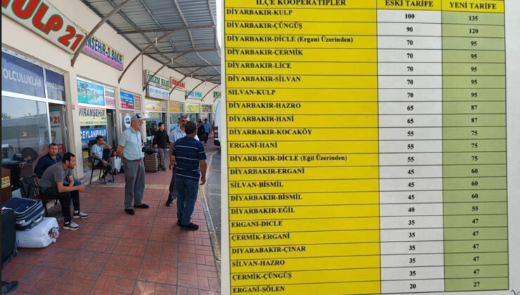 İlçe minibüs tarifeleri de zamdan nasibini aldı