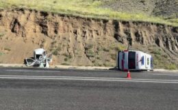 Erzurum’da ambulans kazası: 4 ölü