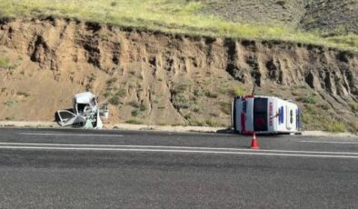 Erzurum’da ambulans kazası: 4 ölü