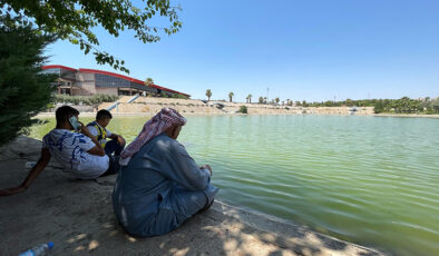 Şanlıurfa’da sıcak hava etkili oluyor