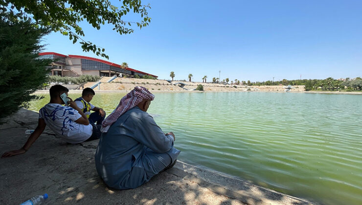 Şanlıurfa’da sıcak hava etkili oluyor